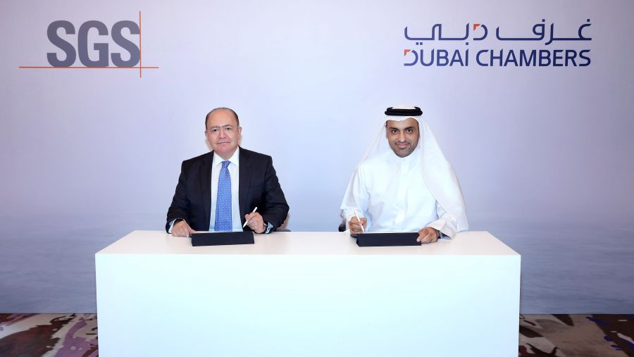 غرف دبي تتعاون مع "إس جي إس" لتسهيل عمليات تصدير الخدمات والمنتجات المحلية عالمياً