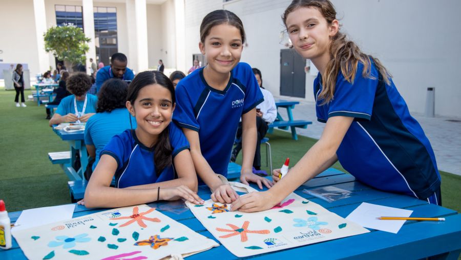 تعزيز قدرات الشباب في قطر من خلال البرامج البيئية في المدينة التعليمية بمؤسسة قطر   