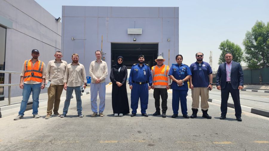 جمارك دبي تستكمل تقييم السلامة الإشعاعية لأجهـزة مسح الحاويات في زمن قياسي
