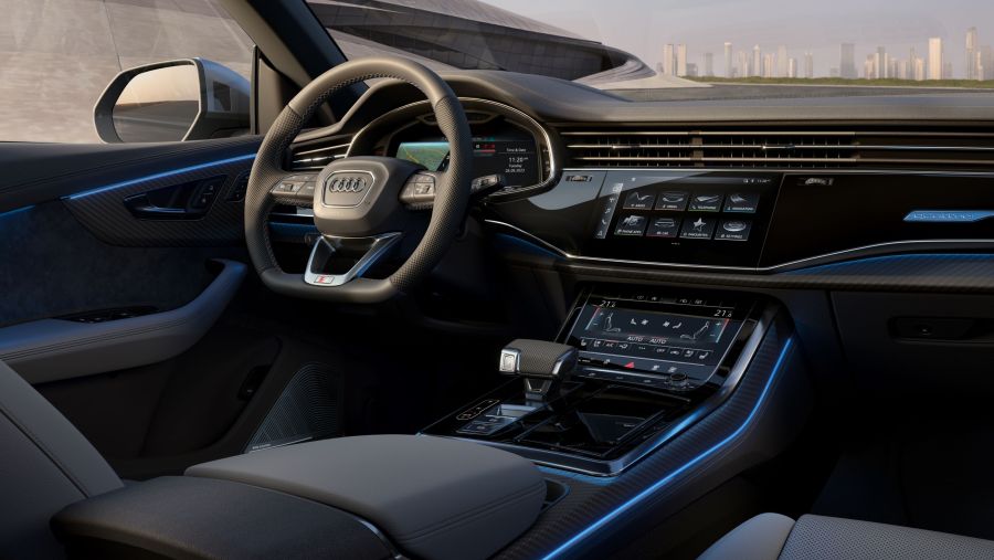 Q8 الجديدة من أودي ترتقي بسوق السيارات الرياضية متعددة الاستخدامات الفاخرة في الشرق الأوسط