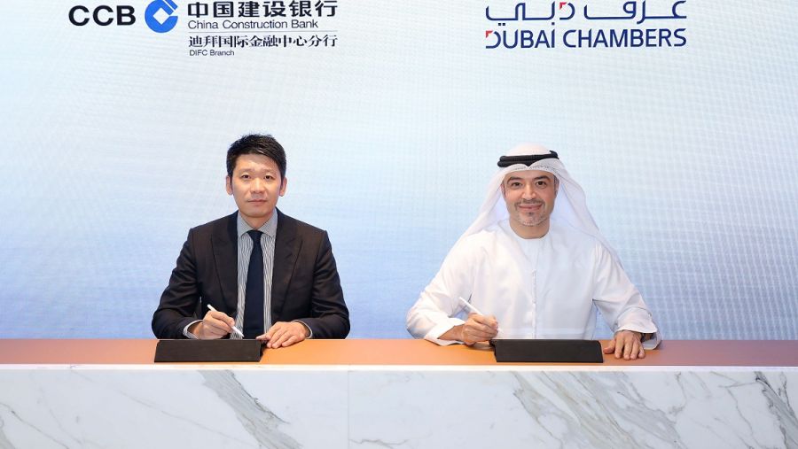غرف دبي تبرم مذكرة تفاهم مع بنك التعمير الصيني لتعزيز التعاون التجاري والاستثماري