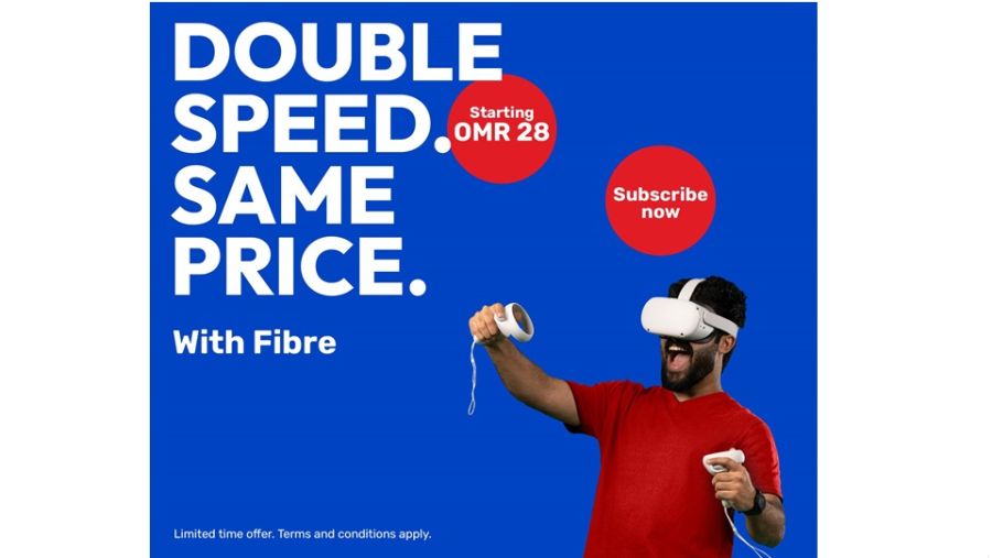 Ooredoo تقدم سرعة بيانات مضاعفة ضمن باقات فايبر الإنترنت المنزلي 