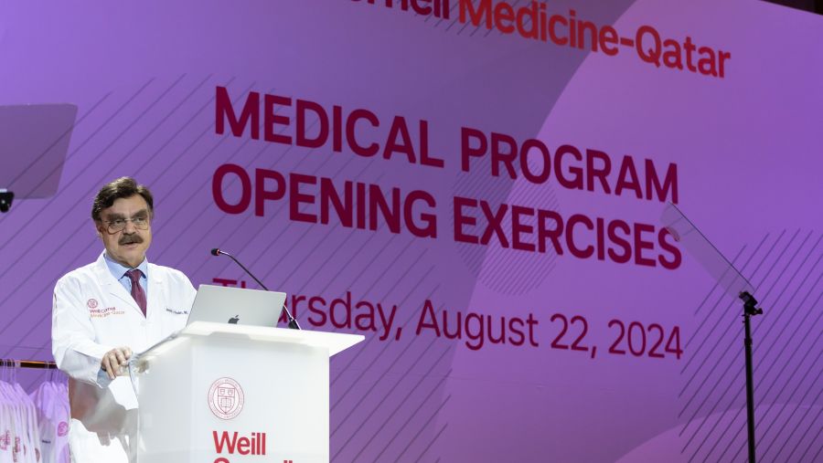 وايل كورنيل للطب - قطر تنظّم حفل ارتداء المعطف الأبيض لدفعة جديدة من طلاب الطب