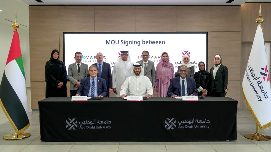 شركة انوفارتك للاستثمار وجامعة أبوظبي تتعاونان لتعزيز التقدم التكنولوجي في دولة الإمارات العربية المتحدة