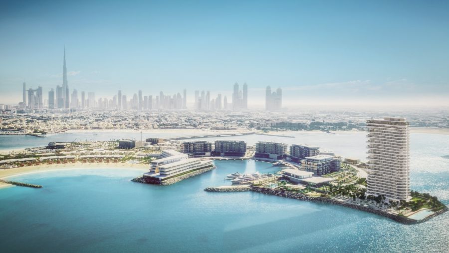 مشروع  "بولغري لايتهاوس" في جزيرة "جميرا باي"