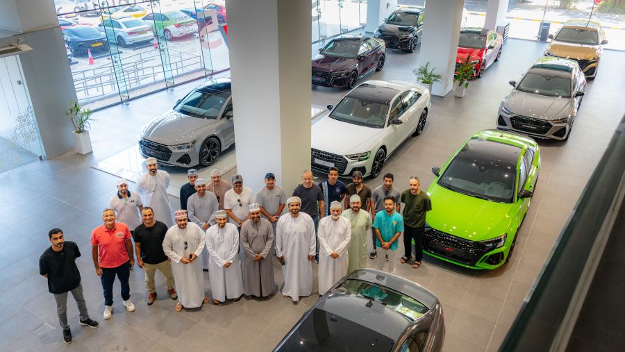 أودي عُمان تُقدّم تجربة "Conquer the Peaks with Audi" في أحضان الجبل الأخضر