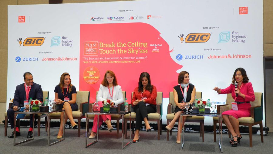 Fine Hygienic Holding, Gold Sponsor and Participant at the 2024 Middle East Edition of Break the Ceiling Touch the Sky®