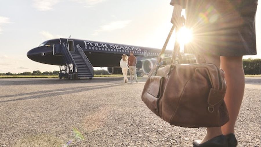 علامة فورسيزونز تطلق مجموعة جديدة من تجارب طائرتها الخاصة في عام 2026 للسفر حول العالم