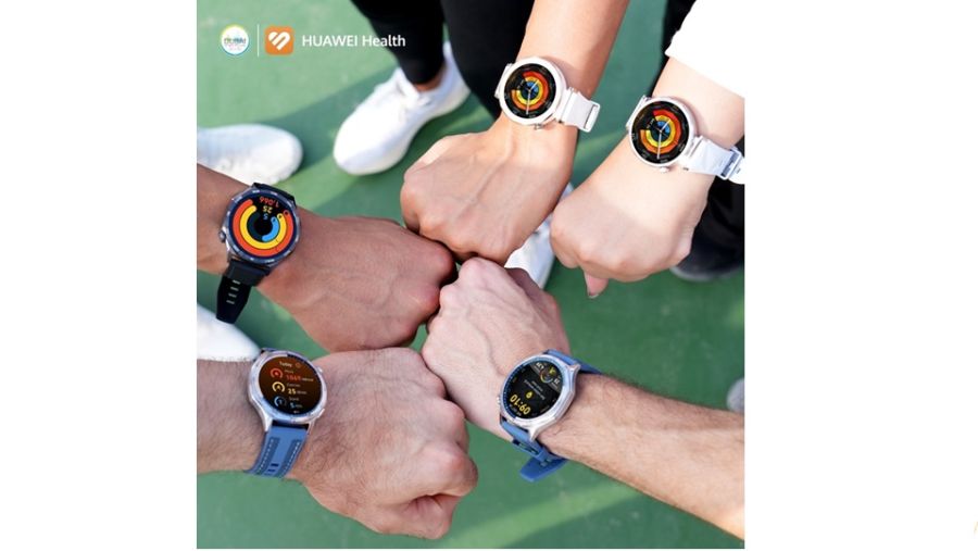 تحدي دبي للياقة 30×30 من هواوي ينطلق بقوة على شاطئ كايت