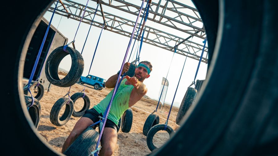 More than 3000 Contestants participate in the Arabian Warrior Obstacles Challenge