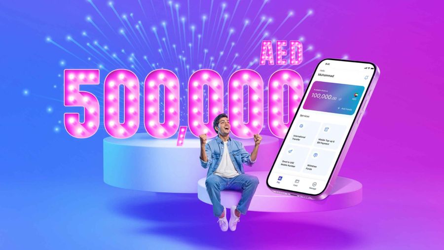 تتيح "du Pay"، الفرصة لأحد العملاء المشاركين المحظوظين للفوز بالجائزة الكبرى البالغ قيمتها 100 ألف درهم