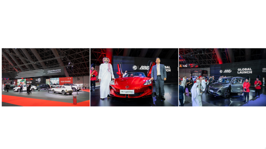 MG Motor Celebrates 100 Years with Three Global and Regional Model Launches at the Jeddah International Motor Show
