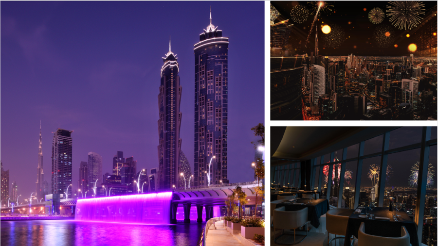 Welcome 2024 in style with incredible culinary offerings, live entertainment, and panoramic views of the city at Dubai’s iconic 5-star hotel