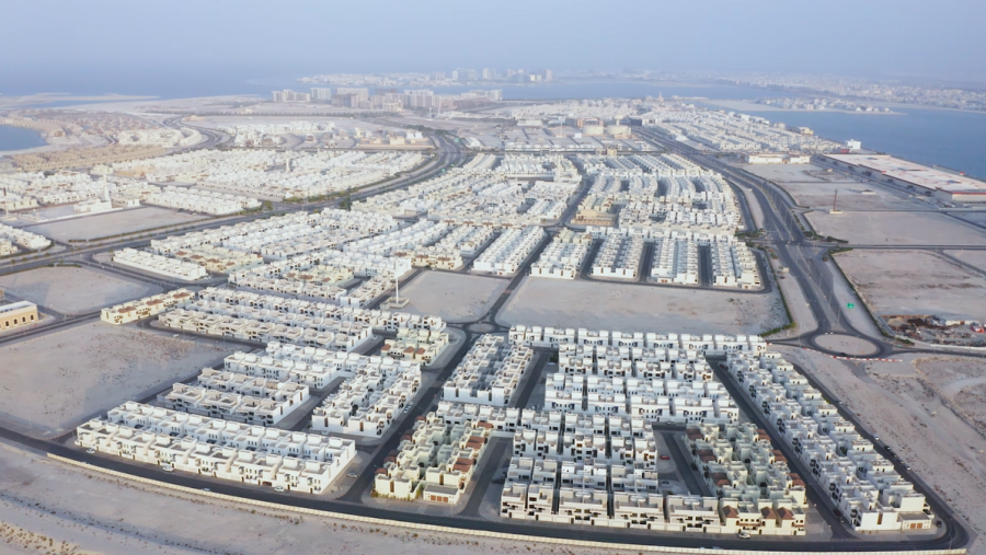 الشروع بأعمال بناء جامع جديد في ديرة العيون في ديار المحرق 