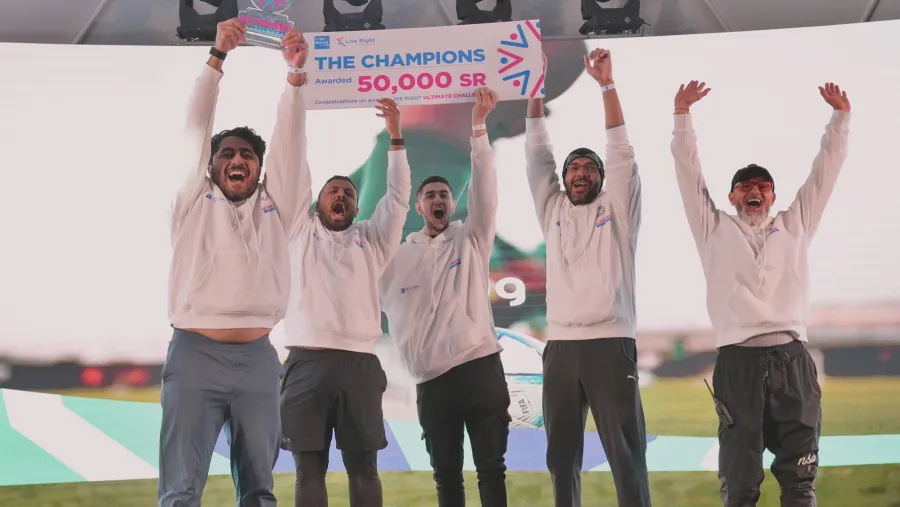 بوبا العربية تتوج فريق "بيبسيكو" في بطولة "حياتك صح" التحدي الأسطوري