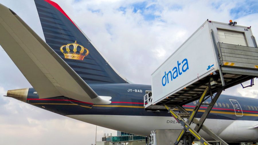 دناتا تمدد شراكتها طويلة الأمد مع الخطوط الجوية الملكية الأردنية