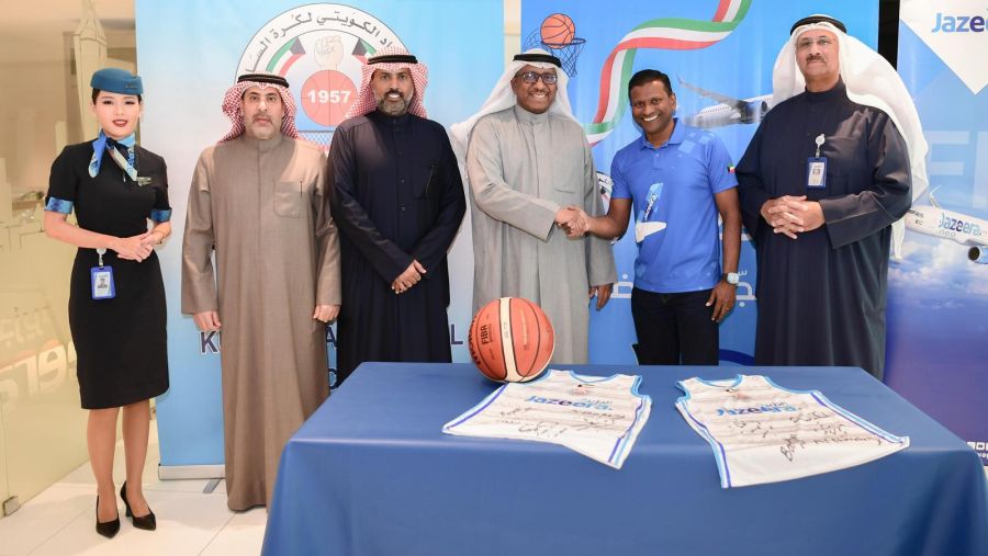 طيران الجزيرة تجدد شراكتها مع الاتحاد الكويتي لكرة السلة للموسم الثالث على التوالي