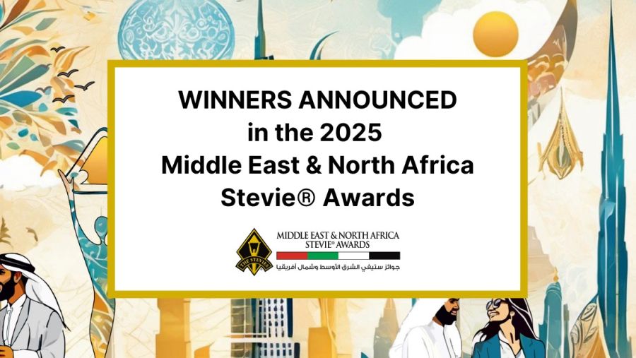 الإعلان عن الفائزين بجوائز ستيفي الشرق الأوسط وشمال أفريقيا لعام ٢٠٢٥