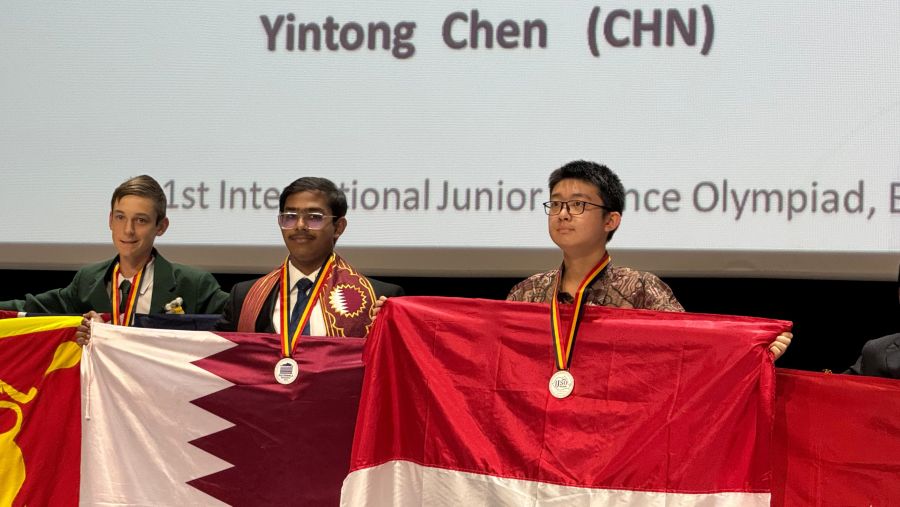 وايل كورنيل للطب - قطر تدعم الفريق القطري الفائز بميداليتين فضيتين في أولمبياد العلوم الدولي للناشئين