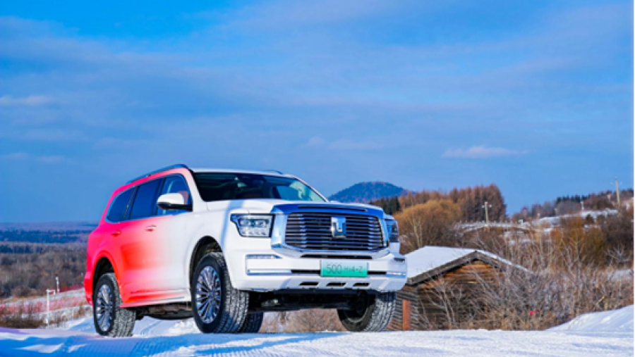 عائلة GWM Hi4 Tech تتألق في كرنفال الجليد والثلوج للطرق الوعرة