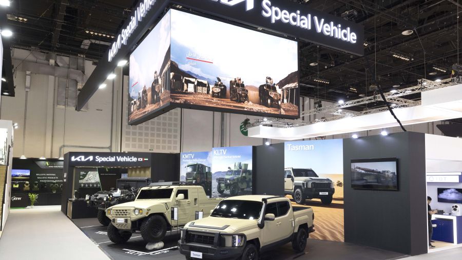 Kia Showcases Advanced Defense and Utility Vehicles at UAE IDEX 2025  