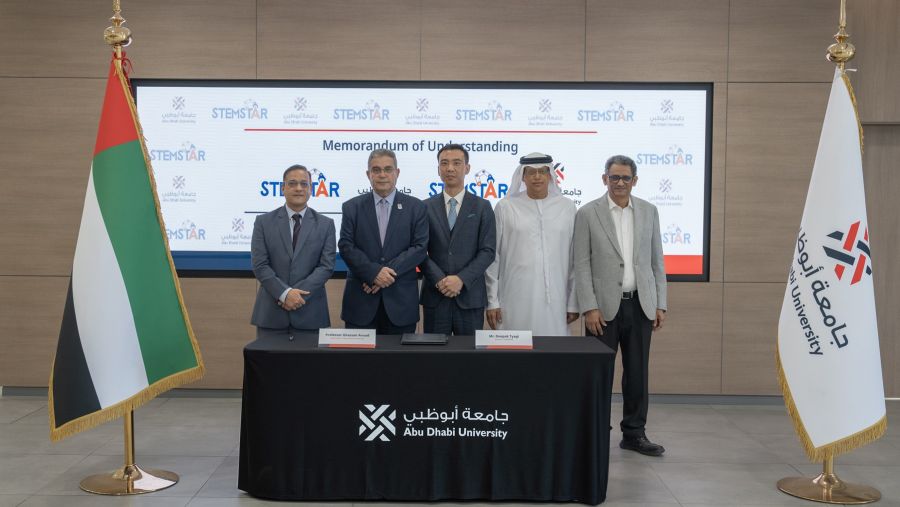 جامعة أبوظبي و"شنغهاي ستمستار" تبرمان اتفاقية استراتيجية لتطوير البحث والتعليم في مجالات العلوم والتكنولوجيا والهندسة والرياضيات والذكاء الاصطناعي