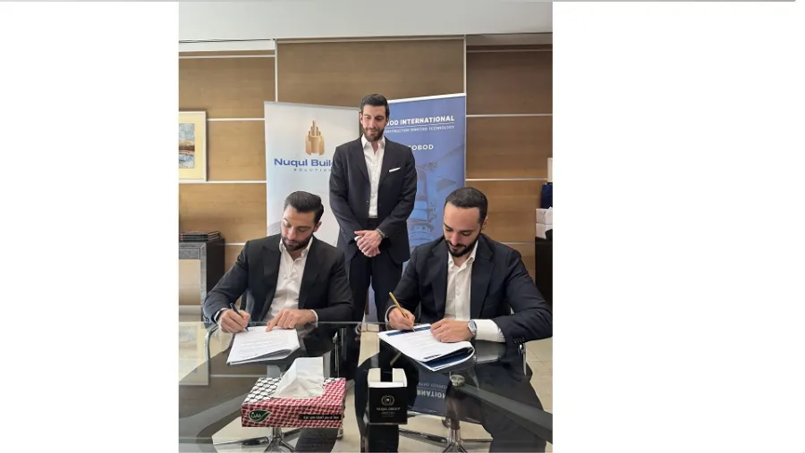 مجموعة نُقُل تطلق "شركة نُقُل للبناء" وتُدخِل الطباعة الخرسانية ثلاثية الأبعاد إلى قطاع الإنشاءات في الأردن لأول مرة