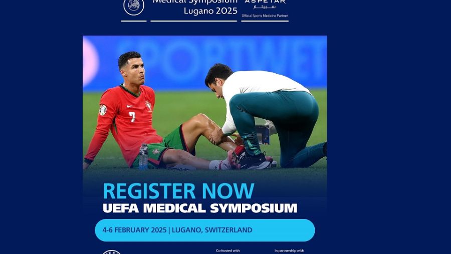 سبيتار شريكاً رسمياً للمؤتمر الطبي التاسع للاتحاد الأوروبي لكرة القدم (يويفا) 