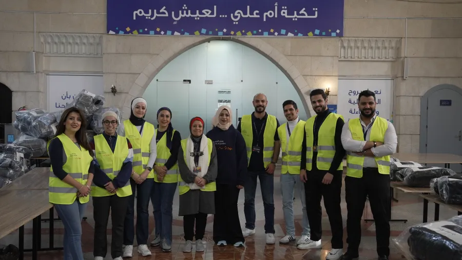 Bank of Jordan Supports the Winter Campaign for Children in Gaza Strip in Partnership with Tkiyet Um Ali
