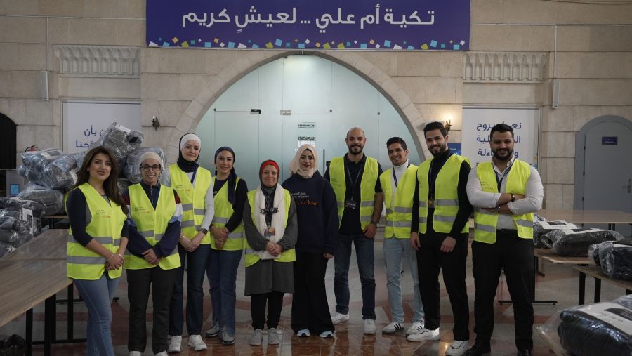 Bank of Jordan Supports the Winter Campaign for Children in Gaza Strip in Partnership with Tkiyet Um Ali