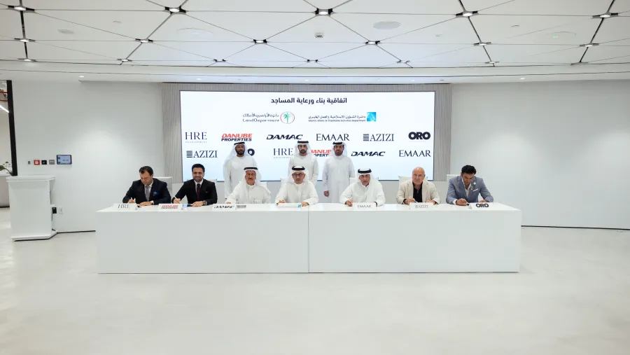 عزيزي للتطوير العقاري تتعهد بـ 80 مليون درهم لدائرة الشؤون الإسلامية والعمل الخيري لبناء وصيانة المساجد في دبي