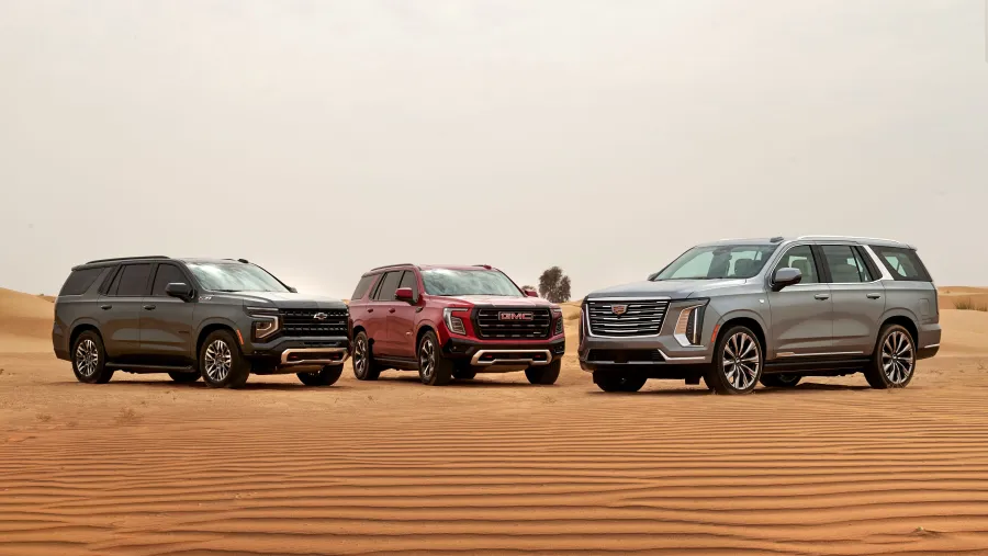 GM Middle East starts the year strong with first quarter growth in full-size SUVs and pickups