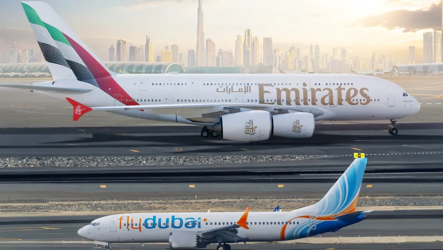 Emirates and flydubai set new record, showcasing the strength of their partnership with over 5 million passengers carried on joint network in last year