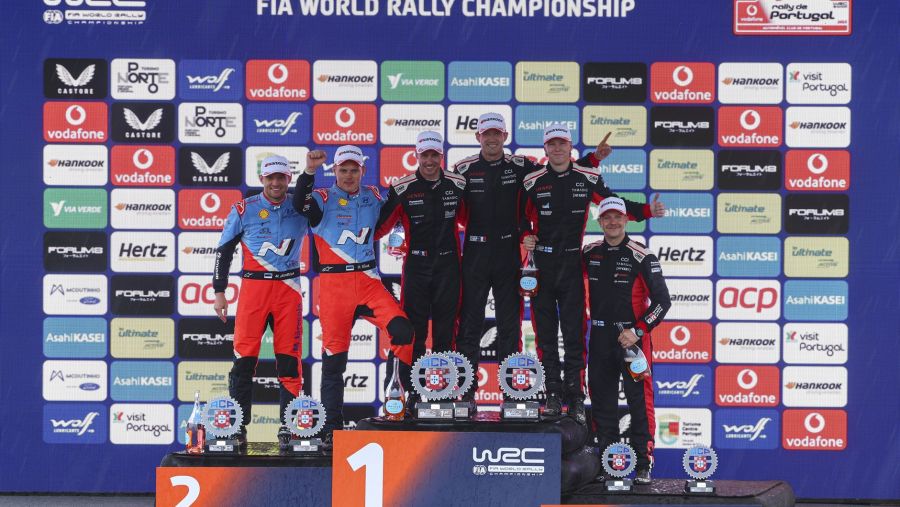 TOYOTA GAZOO Racing Ascend the Podium Once More at Rally de Portugal