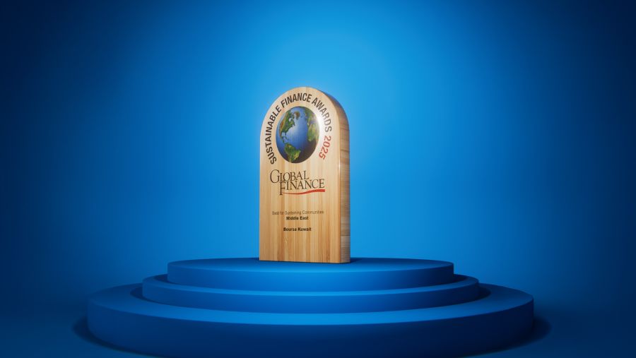 Boursa Kuwait recognized by Global Finance for its outstanding financial leadership in community sustainability