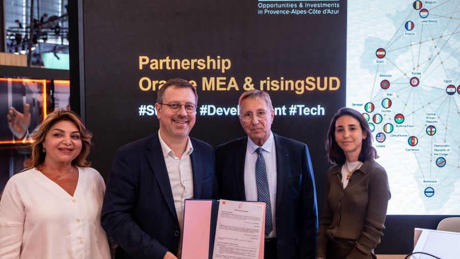 Orange Middle East and Africa and risingSUD join forces to facilitate the establishment and development of startups in the South of France
