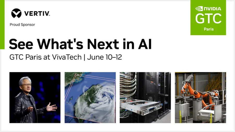 Vertiv showcases the AI Factory of the Future at NVIDIA GTC Paris      at VivaTech 2025