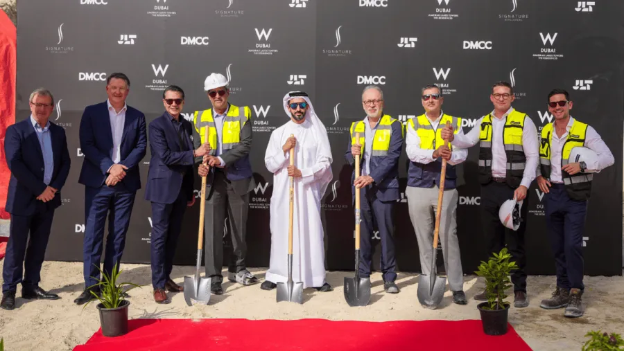 Dmcc and Signature Developers Break Ground on W Residences Dubai – Jlt in Collaboration With Marriott International
