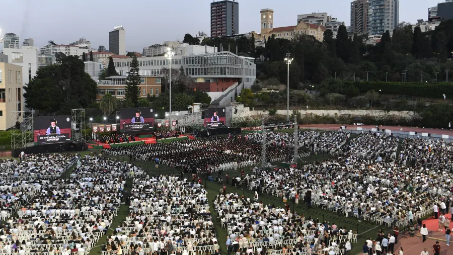 1,396 Undergraduates Receive Their Degrees at AUB’s 156th Commencement Ceremony