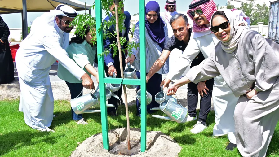 NBB Participates in Tree Planting Drive in Zallaq and Zayed Town