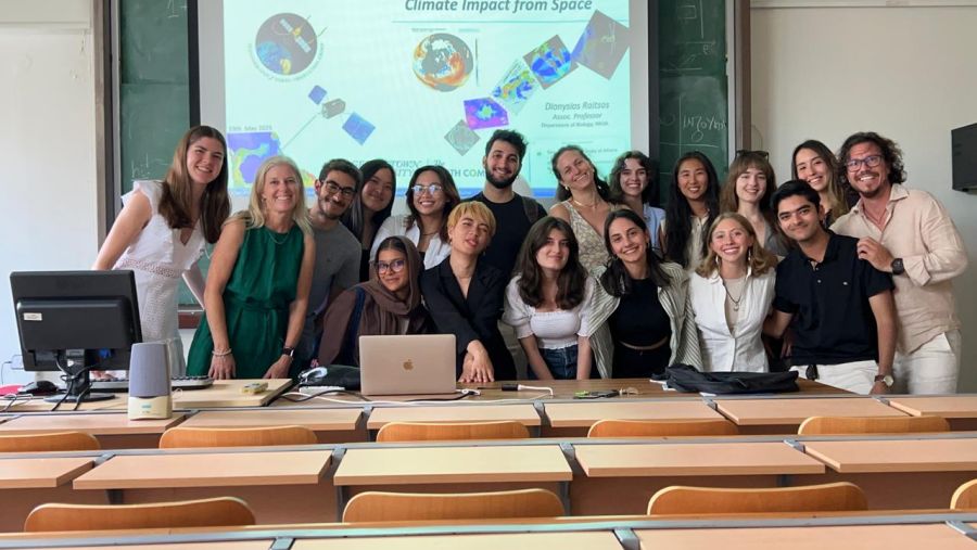 Space Detectives: Students Use Satellite Data to Address Climate Change During Global Ocean Science Program in Greece