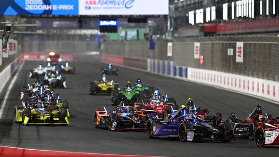 The World’s Fastest Accelerating Single-seater Meets the World's Fastest Street Circuit - Formula E Returns to Jeddah for Season 12