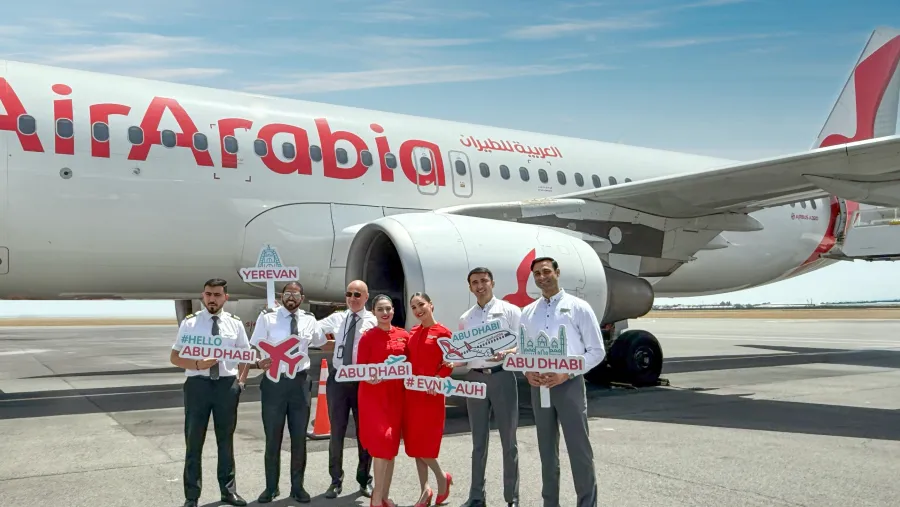 Air Arabia Abu Dhabi Marks Inaugural Flight to Yerevan