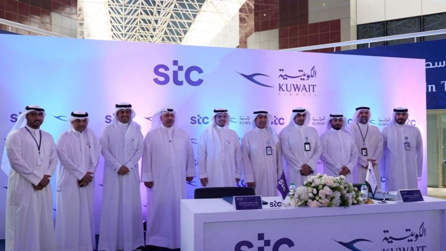 stc signs a joint cooperation protocol with Kuwait Airways to enhance digital services