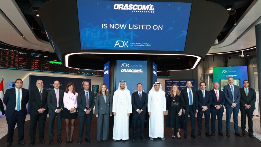 ADX Welcomes The Listing of Orascom Construction, Demonstrating the Appeal of Abu Dhabi’s Capital Markets
