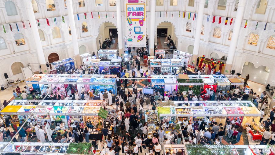 AUS Club Fair 2025 brings together 130 clubs in a celebration of diversity and innovation