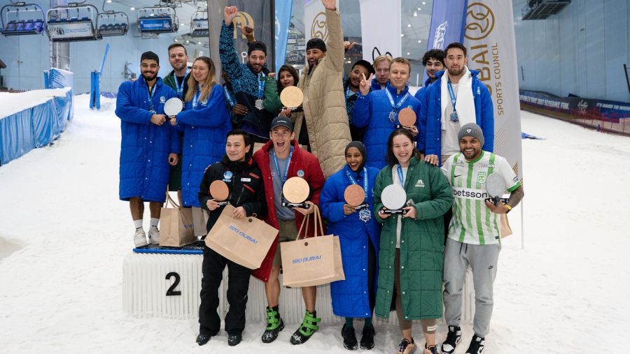 Winners of the Ice Warrior Challenge at Ski Dubai Announced