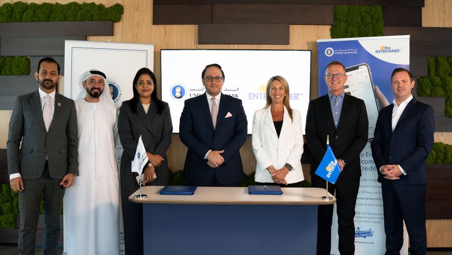 United Arab Bank Signs Exclusive Partnership with the ENTERTAINER to Offer Lifestyle Benefits with New UAB Credit Cards