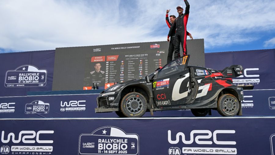 Toyota GAZOO Racing Breaks WRC Win Record with One-Two Finish at Rally Chile