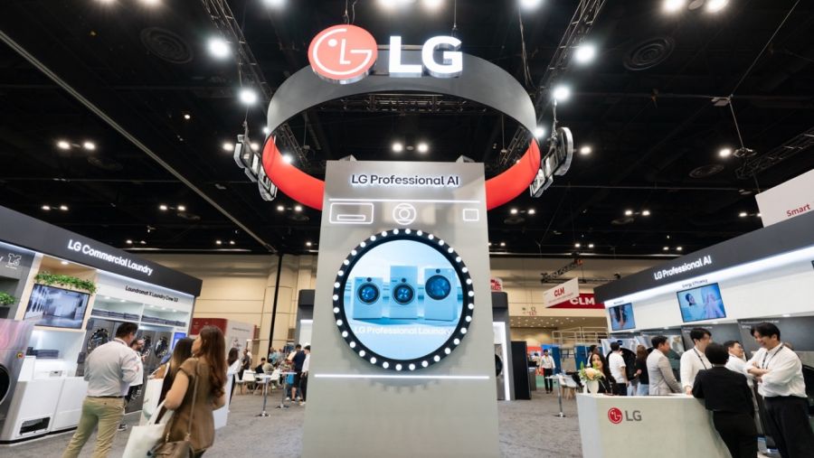 LG Showcases Advanced Commercial Laundry Solutions at Clean Show 2025